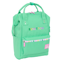 Mochila con Asas para Portátil 13" Benetton Mint