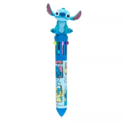 Bolígrafo 10 Colores Stitch Disney – Diseño 3D con Topper – Fans Disney