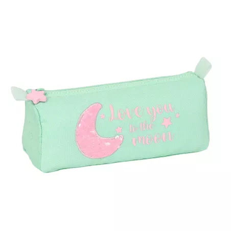 Portatodo Blackfit8 Verde Mint Moon - Estuche Infantil - Poliéster Reciclado - Garantía Safta 2024