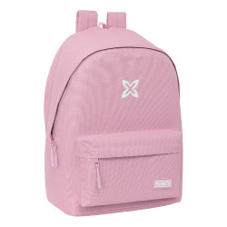 Mochila Doble Portátil 15,6" USB Munich Básicos Rosa