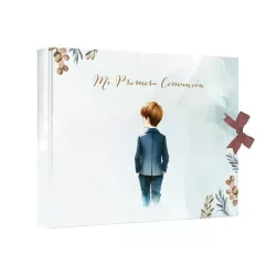 Libro Primera Comunión Niño Horizontal - Arguval