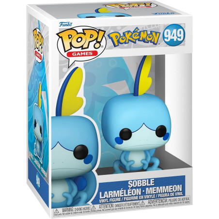 Funko Pop SOBBLE Pokemon 949 Pop! GAMES Vinyl Figure Licencia Oficial