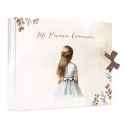 Libro Primera Comunión Niña Horizontal - Arguval