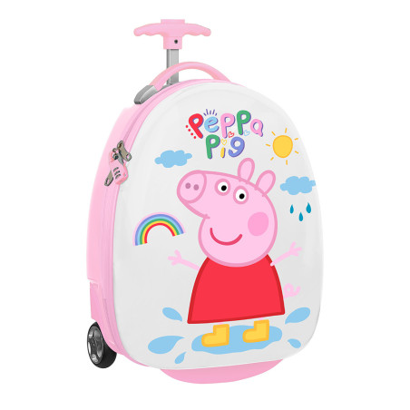 Maleta de Viaje Infantil 16" Peppa Pig Ice Cream