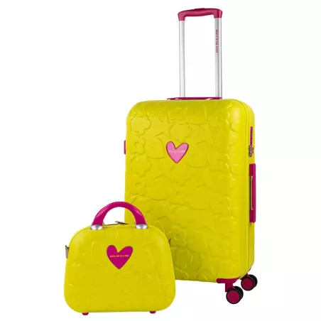 Maleta Mediana Verde Pistacho Agatha Ruiz de la Prada TSA