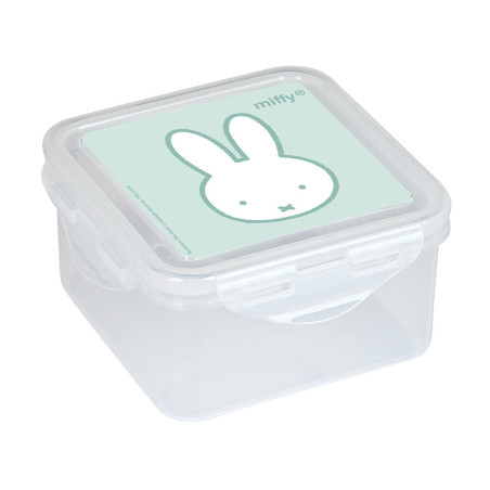 Fiambrera Portatodo Miffy Menta - Ideal para Llevar Comida al Colegio o Guardería