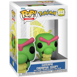 Funko Pop CATERPIE Pokemon 848 Pop! GAMES Vinyl Figure Licencia Oficial