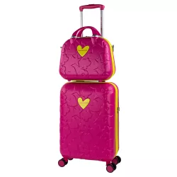 Maleta Cabina Neceser Agatha Ruiz Rosa Fucsia TSA 360°