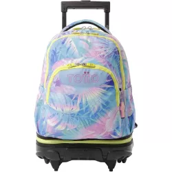 Mochila TOTTO Tiza 26L ruedas Prisma portátil 15.4"