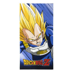 Toalla Dragon Ball Vegeta 70x140cm Secado Rápido Multicolor