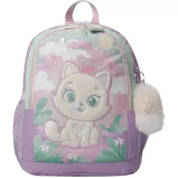 Mochila Infantil TOTTO Queen Cat 9L Rosa Gatita Reina
