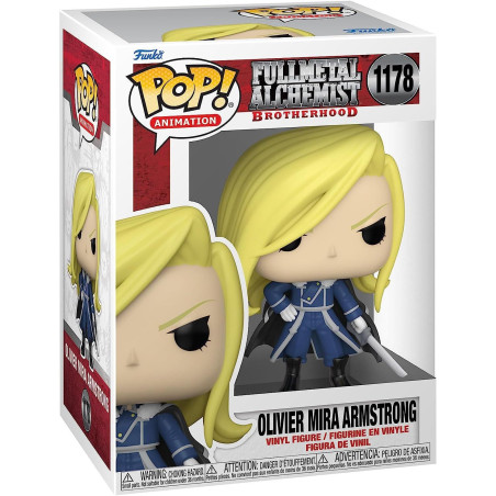 Funko POP OLIVIER ARMSTRONG Fullmetal Alchemist 1178