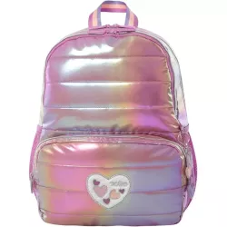 Mochila Infantil TOTTO Glowy M 12L Rosa Iridiscente PC 14"