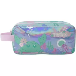 Estuche Escolar Grande Azul TOTTO Reef Friends 23x12x9 cm
