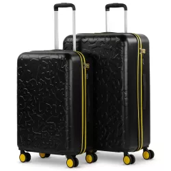 Maletas Rígidas Lois Zion ABS TSA Negras 140L (2 Piezas)