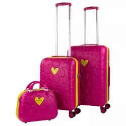 Maletas Agatha Rosa Fucsia TSA Ruedas 360° Troquelado