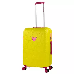 Maleta Mediana Verde Pistacho 67cm 4 Ruedas Agatha Ruiz