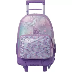Mochila Ruedas TOTTO Sireny M 23L Sirena Morado Lila