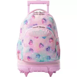 Mochila TOTTO Ruedas Desmontables 26L Shiny Heart 15.4"