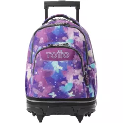 Mochila TOTTO Ruedas Desmontables Star Butterfly 26L 15.4"
