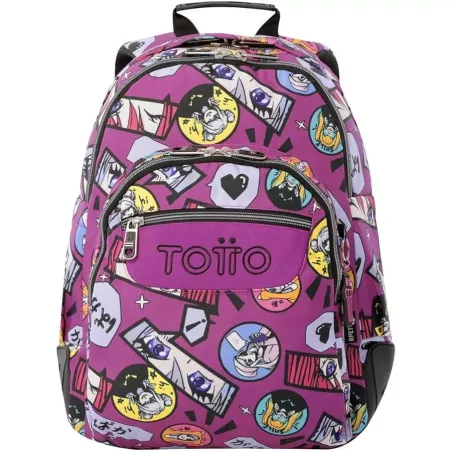 Mochila TOTTO Rayol 19,6L Kitsune Porta PC 14" Eco RPET