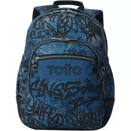 Mochila TOTTO Rayol 19,6L Urban Graph Porta PC 14" Eco RPET