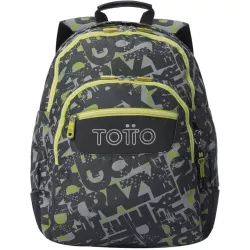 Mochila TOTTO Rayol 19,6L Texgrunge Porta PC 14" Eco RPET