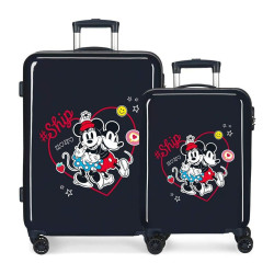 Juego de Maletas Mickey & Minnie Always Be Kind Disney 55/68 Cms