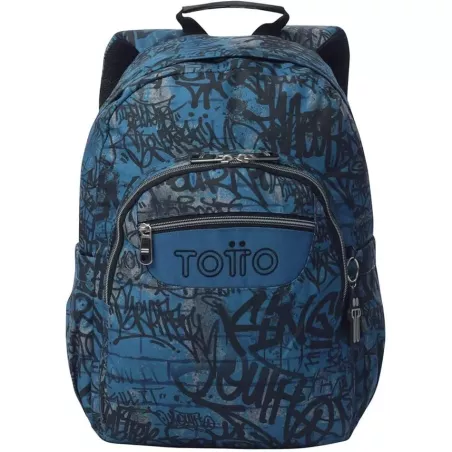 Mochila Escolar TOTTO 20L Urban Graph Portátil 14" Eco
