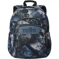 TOTTO Mochila Escolar 20L Portátil 14" Eco Friendly