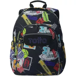 Mochila TOTTO Escolar 20L Adaptable Carro Eco Friendly