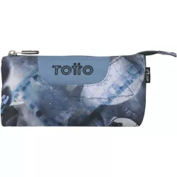 Estuche TOTTO 3 Compartimentos, Repelente Líquidos, Tablero